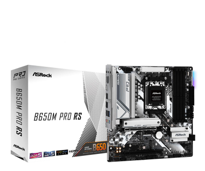 Płyta główna ASROCK Płyta główna B650M PRO RS AM5 4DDR5 HDMI/DP mATX
